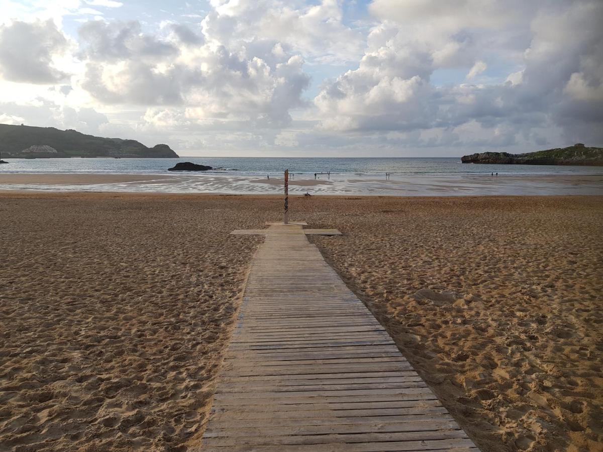 Luminoso apartamento a 3 min andando a la playa de Ris Noja Exterior foto